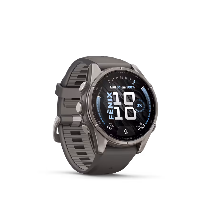 Garmin Fenix 9 43mm Kieselgrau/Titan