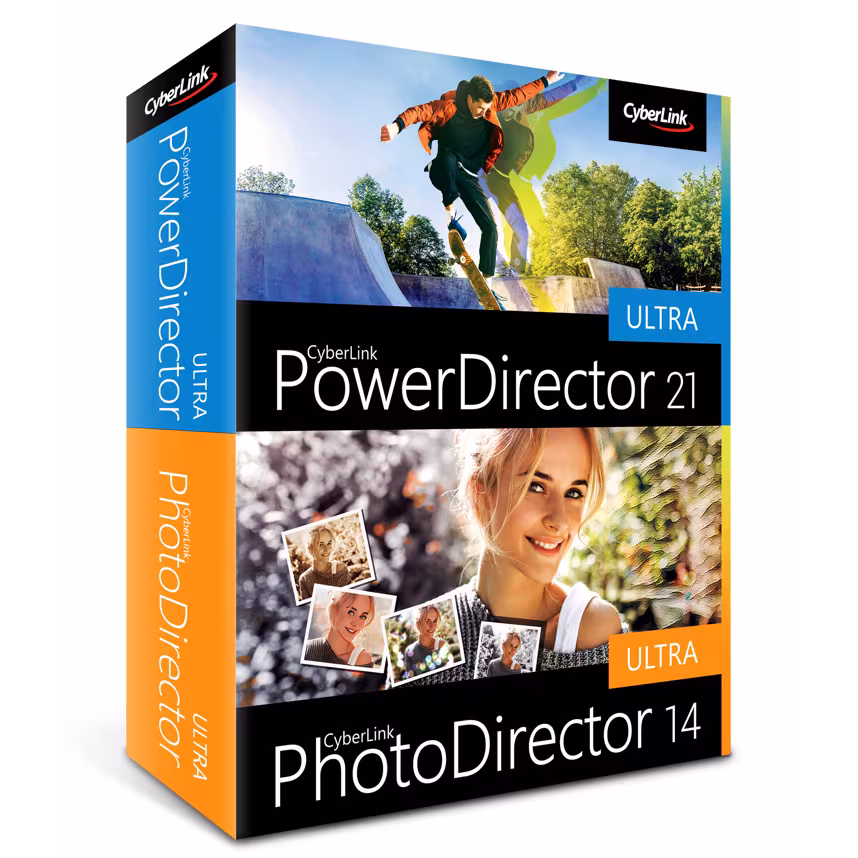 CyberLink PowerDirector 21 Ultra&PhotoDirector 14 Ultra Duo 