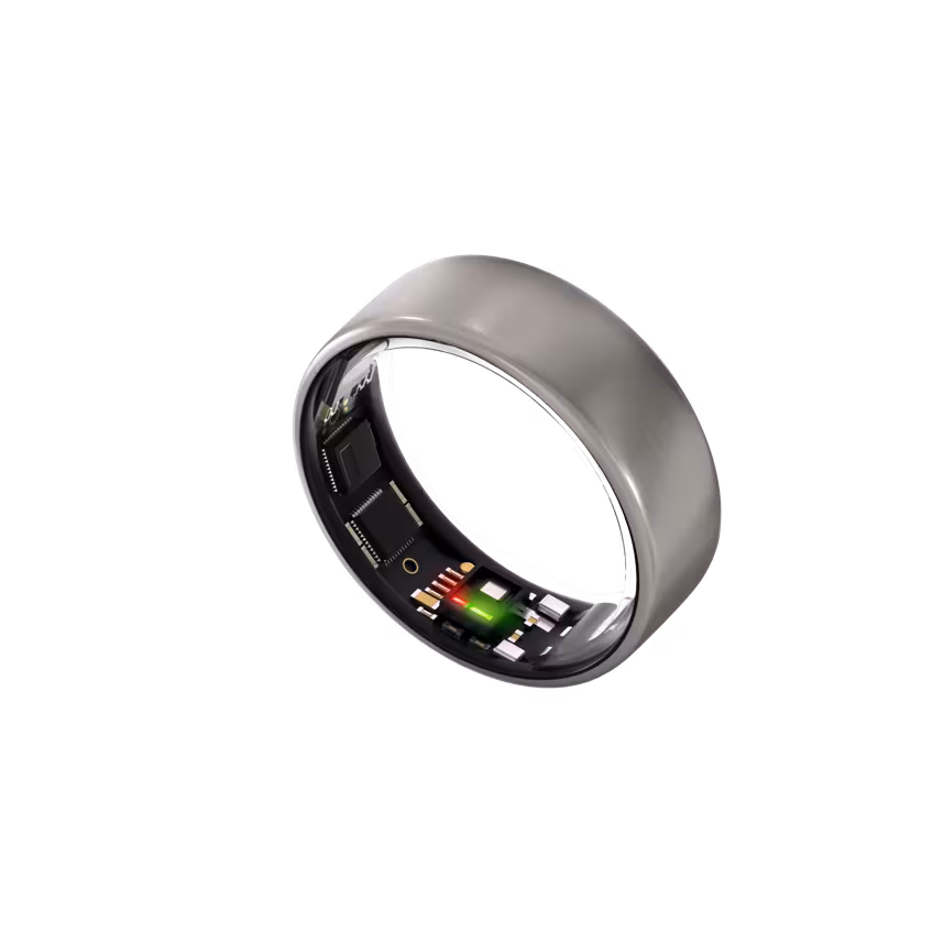 Ultrahuman Ring AIR Raw Titanium - Size 8