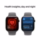 Apple Watch S10 LTE 46mm natural Titanium Case + grey Band M/L