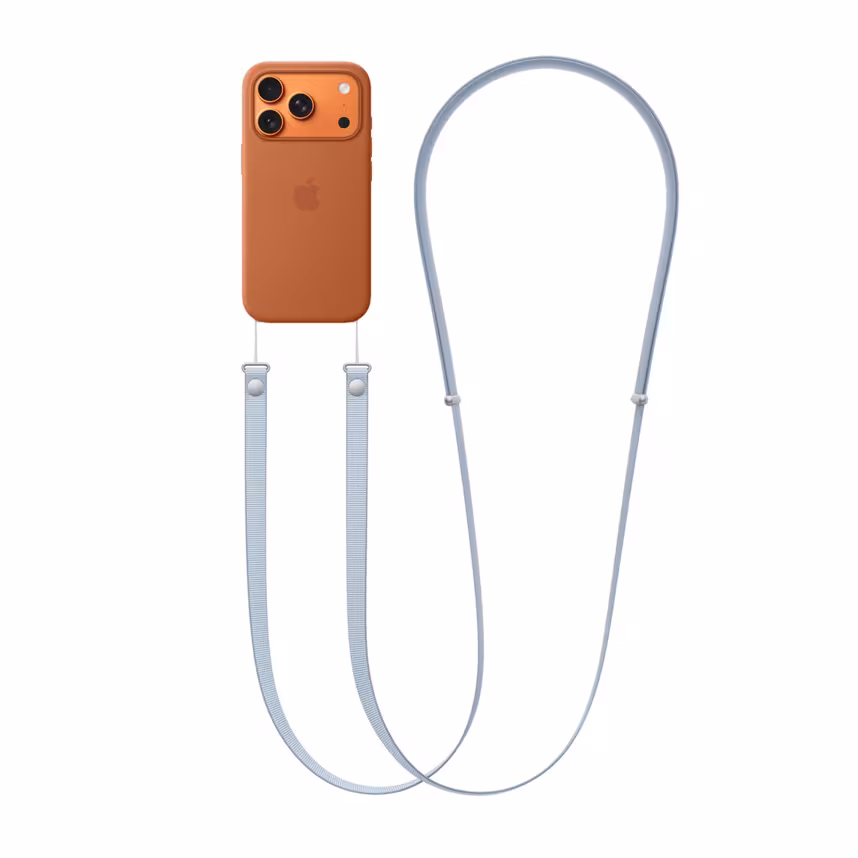 Apple iPhone Crossbody Strap Light Blue