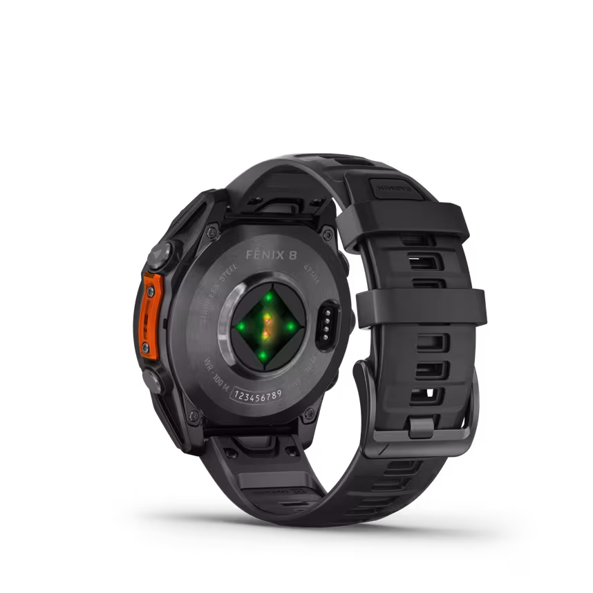 Garmin Fenix 8 47mm schwarz/schiefergrau