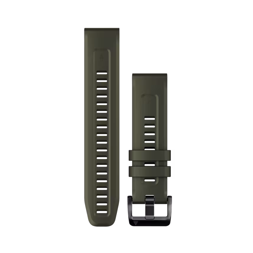Garmin Quickfit Band 22mm Silikon moosgrün