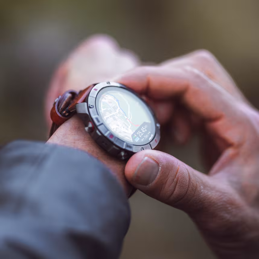 Polar Grit X2 Pro Leder bronze M/L