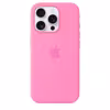 Apple iPhone 16 Pro Silikon Case mit MagSafe pfingstrose