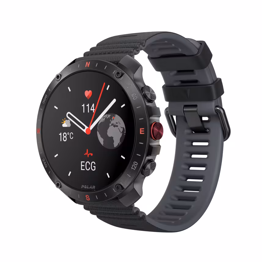 Polar Grit X2 Pro Hook-Loop schwarz