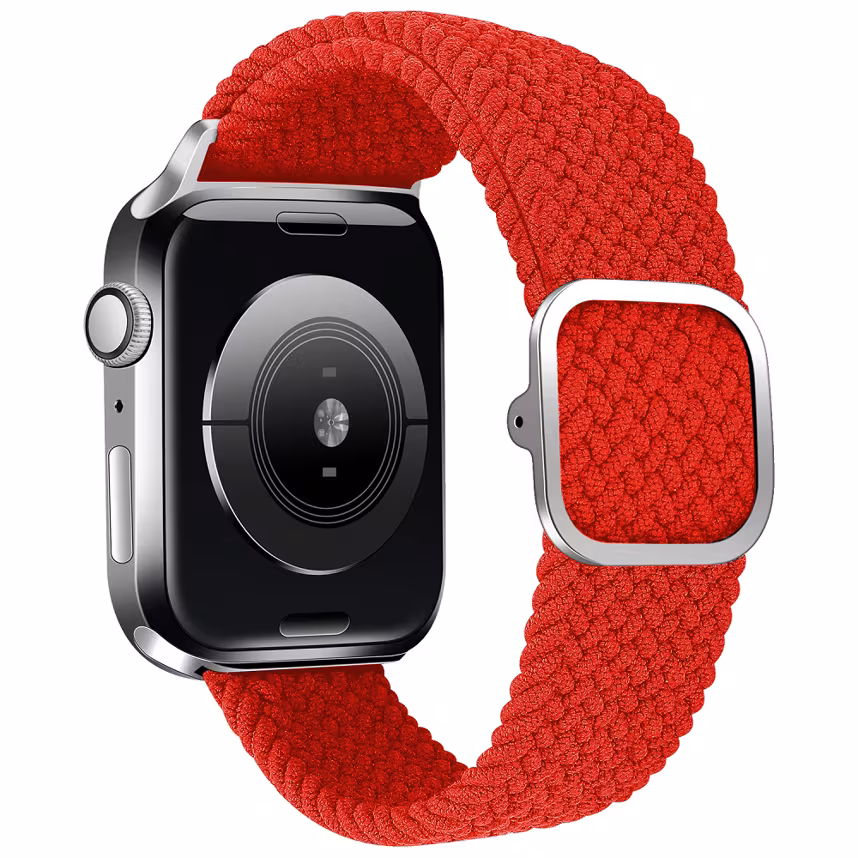 Mika Uhrenarmband Apple 42/44mm Nylon rot
