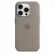 Apple iPhone 15 Pro Silikon Case mit MagSafe clay