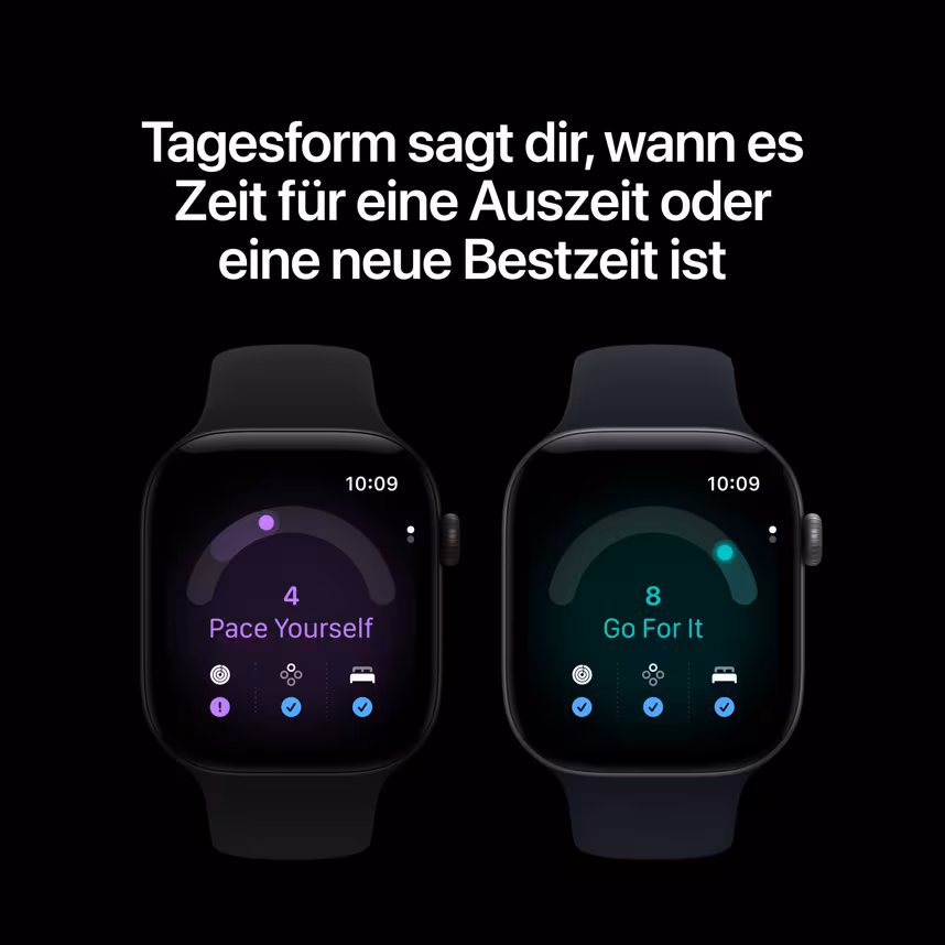 Apple Watch Series 12 GPS 46mm Black Alu Case + Black Sport S/M