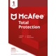 McAfee Total Protection 1 Device 2022 (Code in Box)