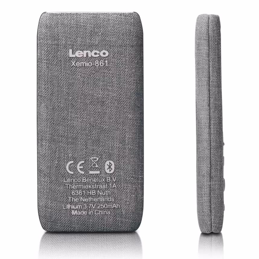 Lenco Xemio-861 MP3 Player grau
