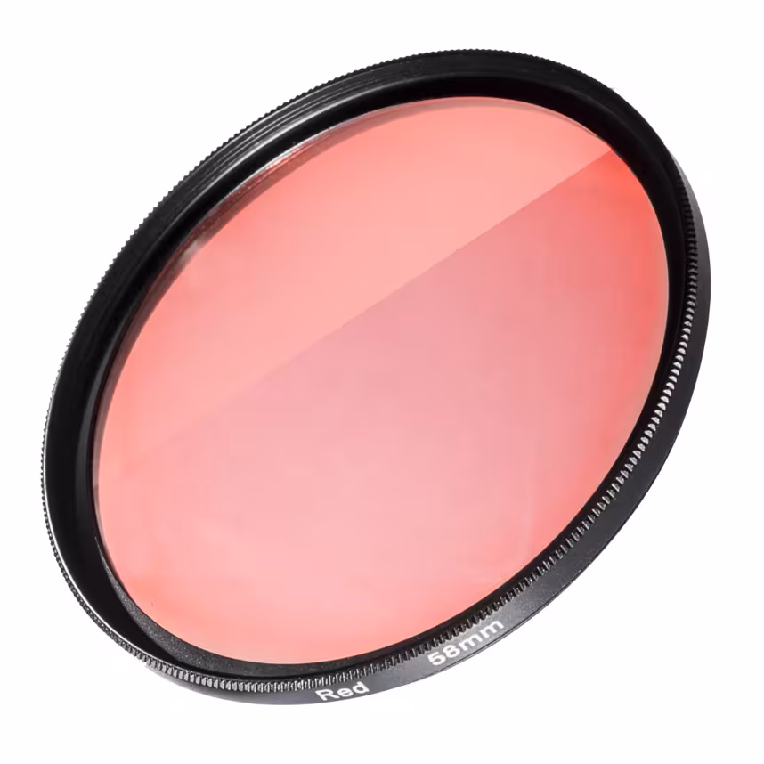 mantona Filter Rot f&uuml;r GoPro 58mm