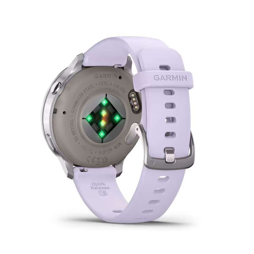 Garmin Venu 4 41mm Grau/Silber Lavendel