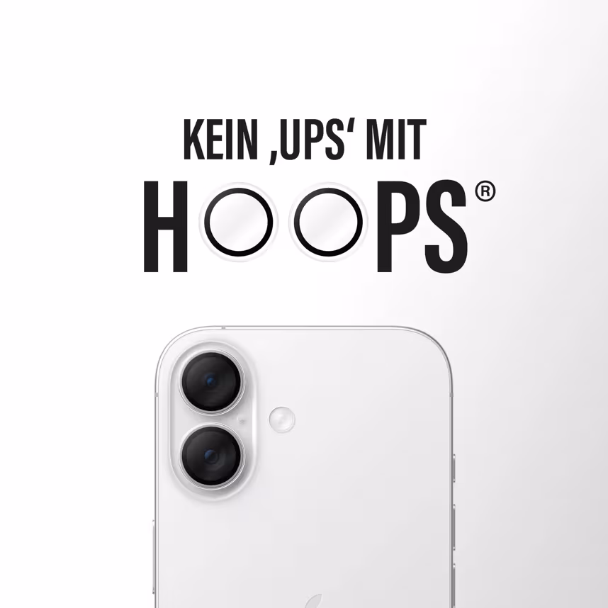 PanzerGlass Hoops Camera Protector iPhone 17/16/16 Plus