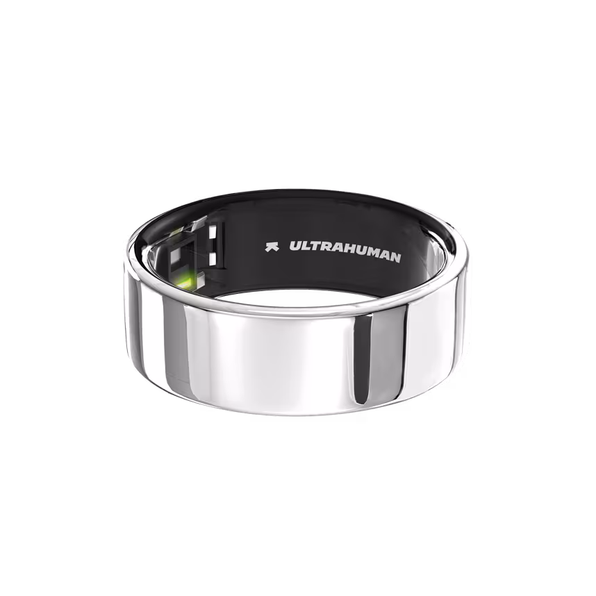 Ultrahuman Ring AIR Space Silver - Size 8