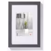 Bilderrahmen Ambience 13x18cm Holz anthrazit/weiß