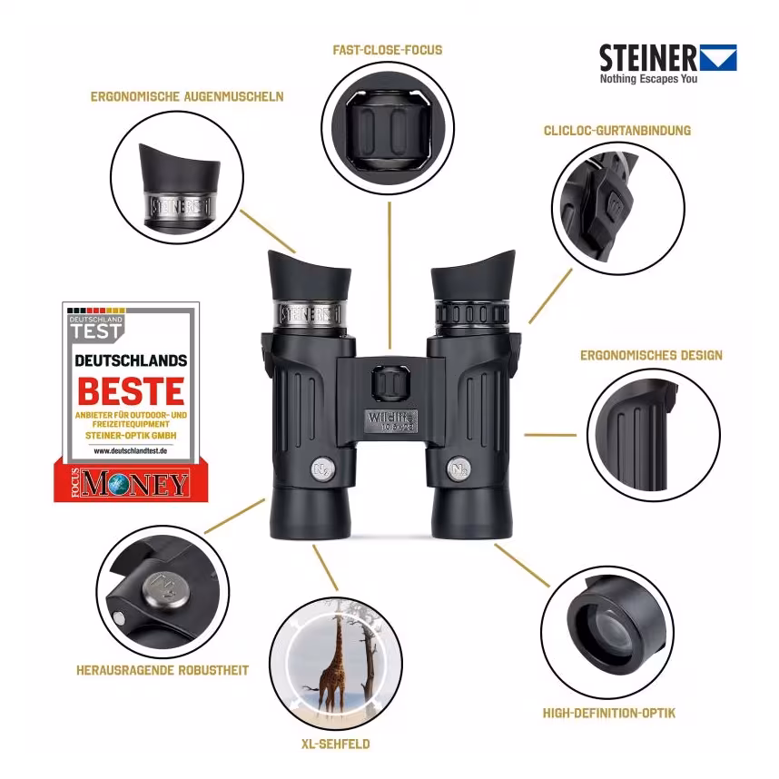 Steiner Wildlife 10,5x28 Fernglas