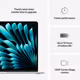 Apple MacBook Air 15 M4/10CPU/10GPU/16GB/256GB SSD silber