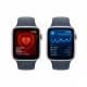 App Watch SE GPS Alu silber 44mm Sportband S/M sturmblau