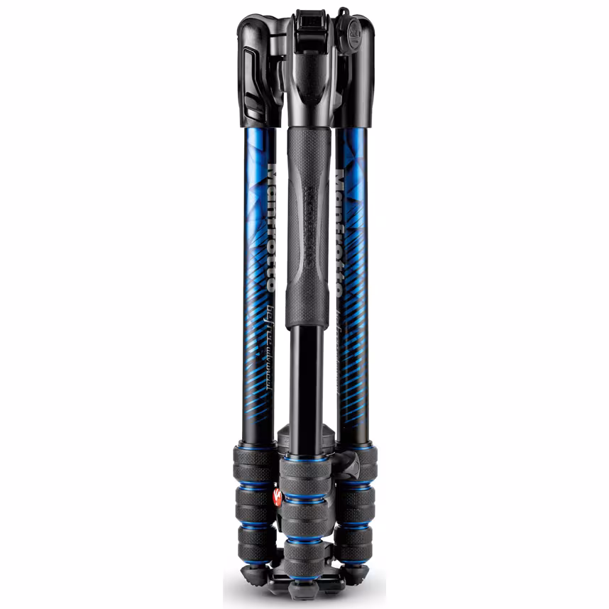 Manfrotto Befree Advanced Alu Reisestativ Kit Twist blau