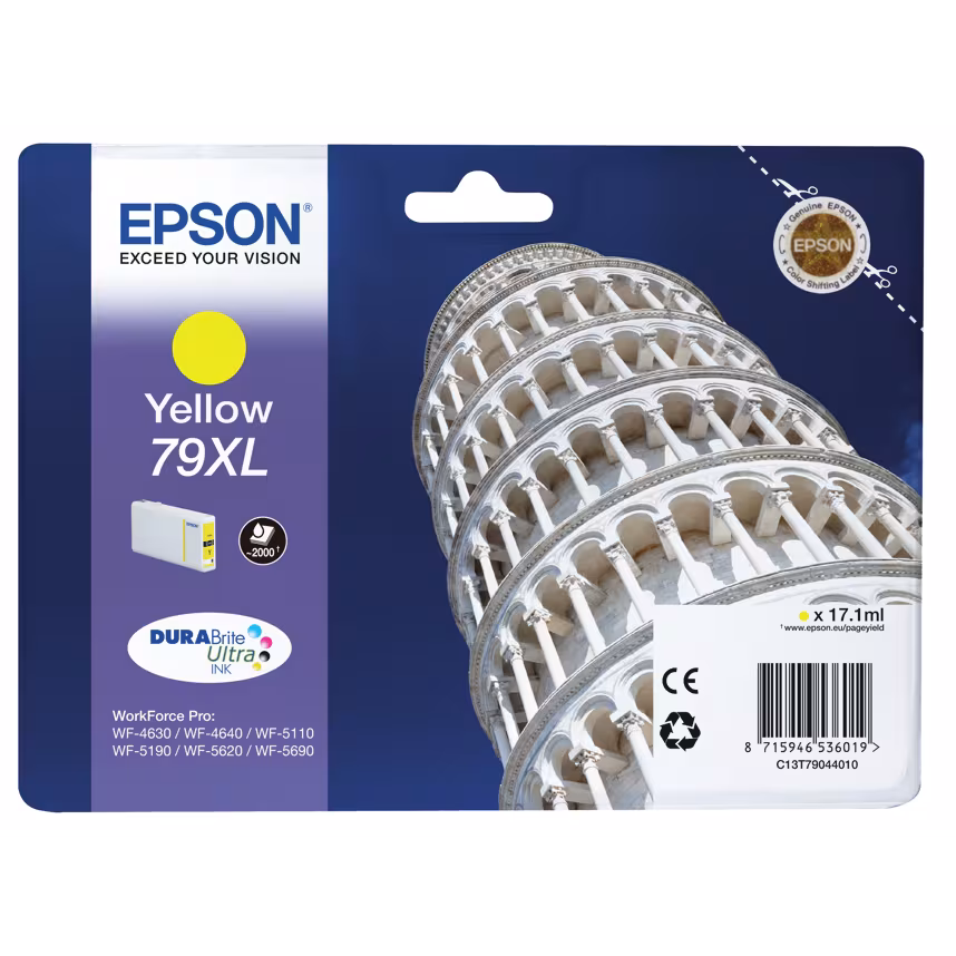 Epson 79XL T7904 Tinte Yellow 17,1ml
