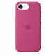 Apple iPhone 16e Silikon Case fuchsia