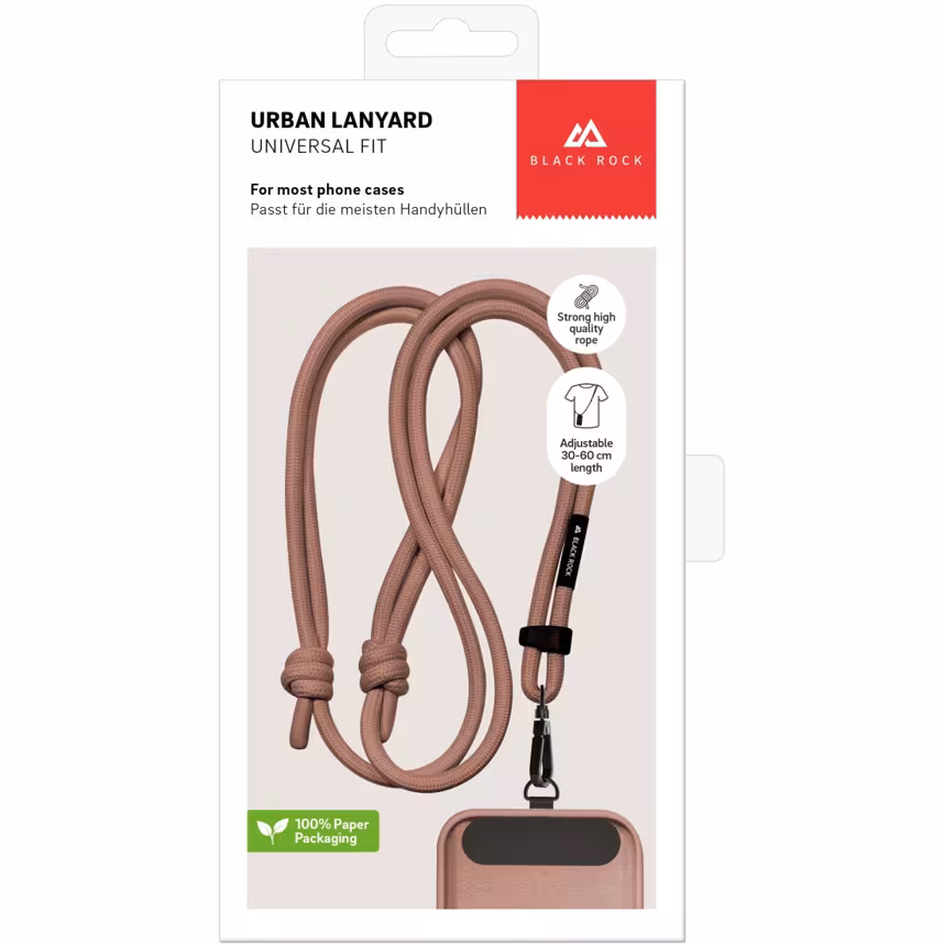 Hama Universal Lanyard für Smartphones Braun 