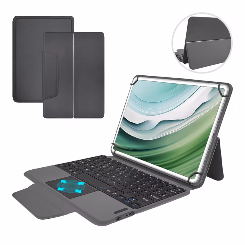 felixx Univ. Tab Case 11" Black KEYMATE + Touch -IOS/AN/WI