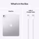 Apple iPad Pro 13" Wi-Fi mit Standardglas, 256GB, silber