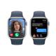 Apple Watch S9 GPS+Cellular Alu silber 41mm Sportb M/L sturm