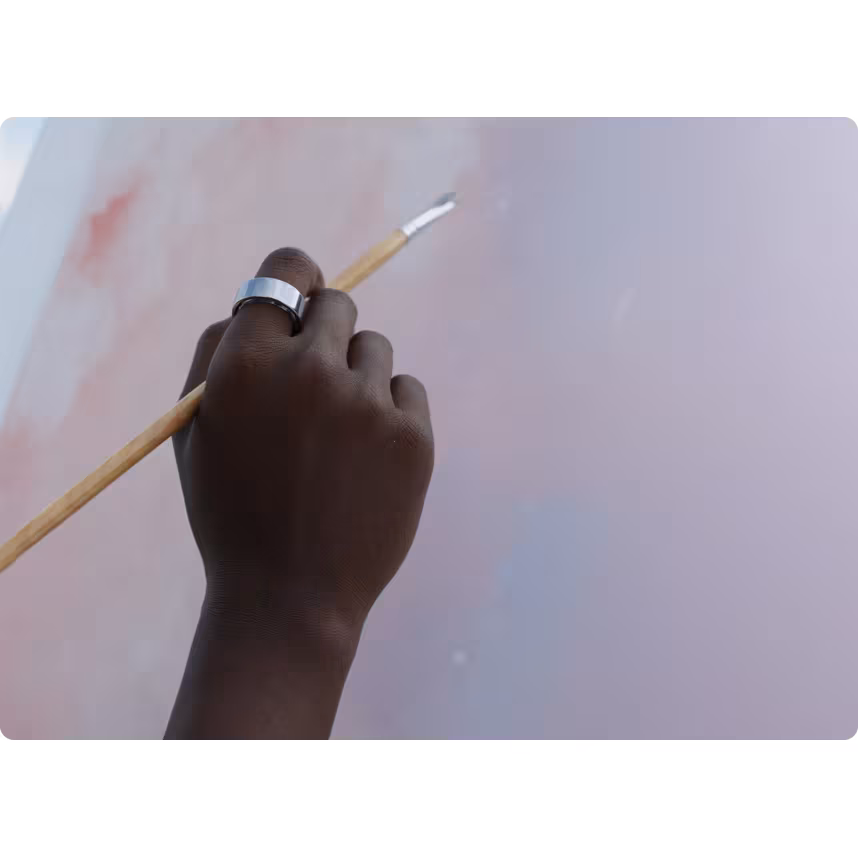 Ultrahuman Ring AIR Space Silver - Size 11