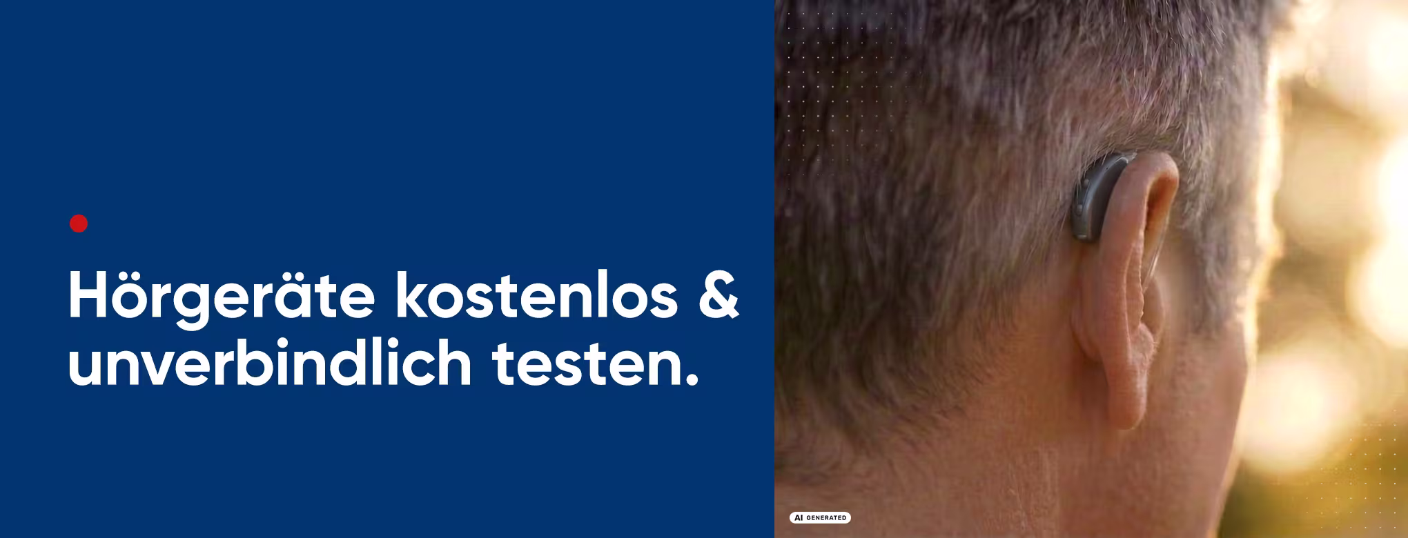 H&ouml;rger&auml;te kostenlos & unverbindlich testen. Probetragen. 