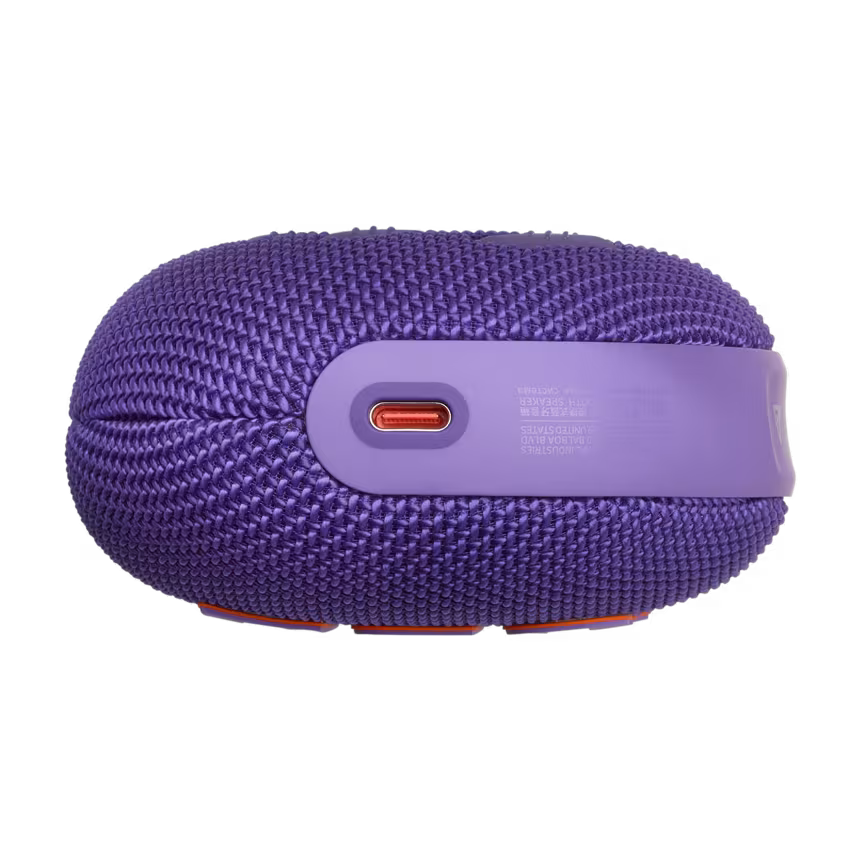 JBL Clip5 Bluetooth Lautsprecher mit Karabinerhaken lila