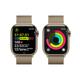 Apple Watch S9 GPS+Cellular Edelstahl 41mm Milanaise gold
