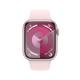Apple Watch S9 GPS Alu rosé 45mm Sportband M/L hellrosa