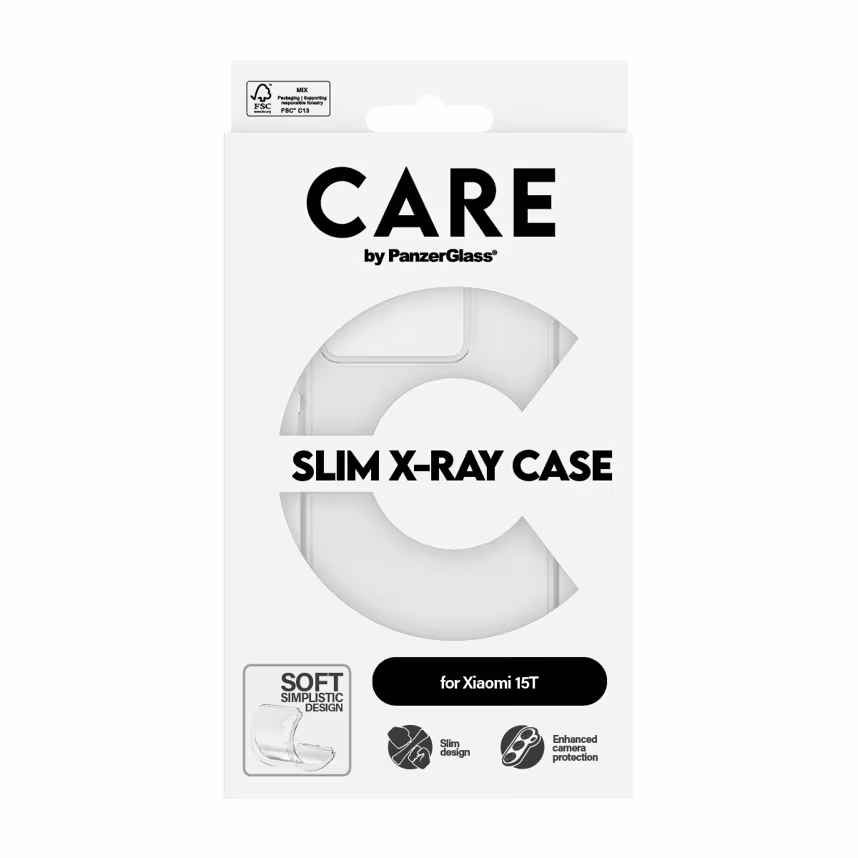 PanzerGlass Back Care X-Ray-Soft Basic Xiaomi 15T Clear