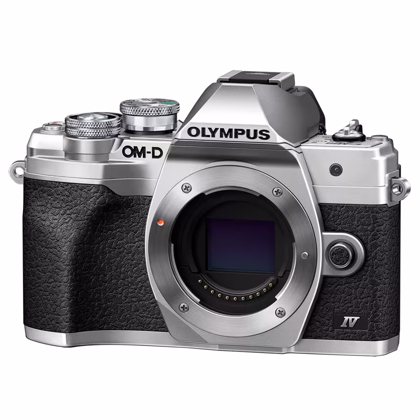 Olympus OM-D E-M 10 Mark IV Geh&auml;use silber