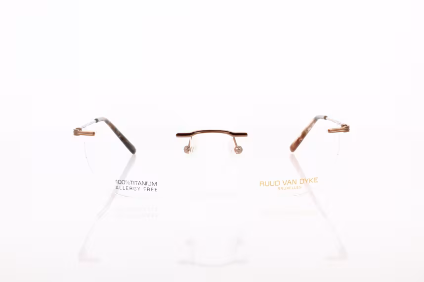 Ruud van Dyke 1129T-3H Ramenlos Randlosbrille