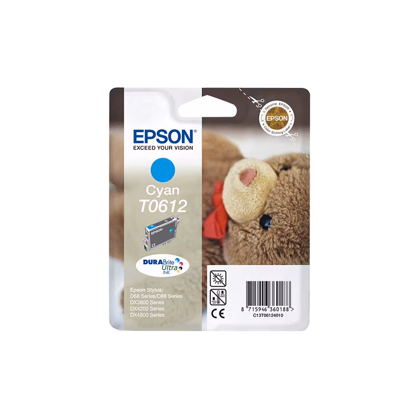 Epson T0612 Tinte Cyan 8ml