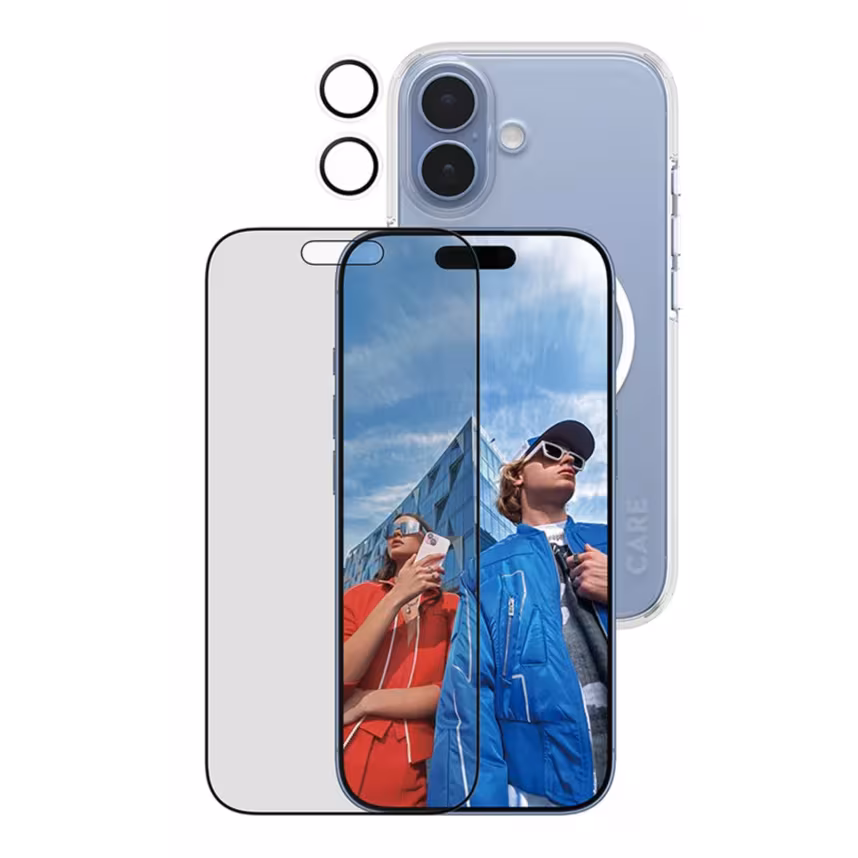 PanzerGlass CARE 3-in-1 Flagship Privacy iPhone 17