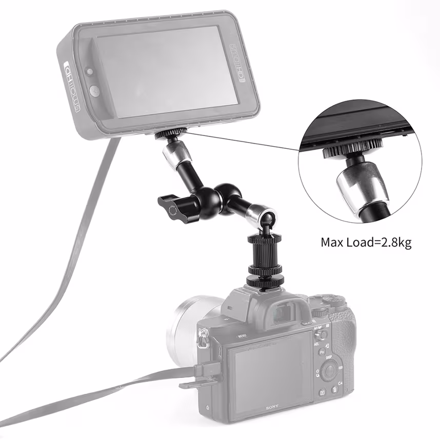 SmallRig beweglicher Arm mit Rosetten 7 Zoll 