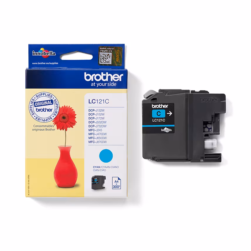 Brother LC-121BC Tinte cyan