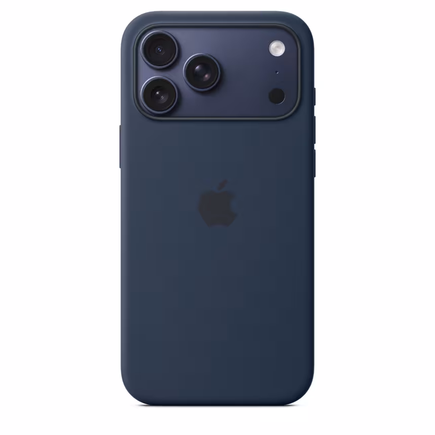 Apple iPhone 17 Pro Max Silicone Case mit MagSafe Midnight
