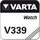 Varta V339 Silver Coin 1,55V