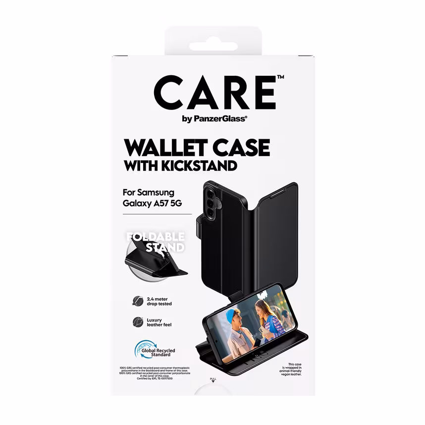 Care Wallet Case mit Kickstand Samsung Galaxy A57 5G