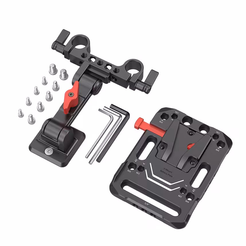 SmallRig V Mount Batterieplatte mit verstellbarem Arm