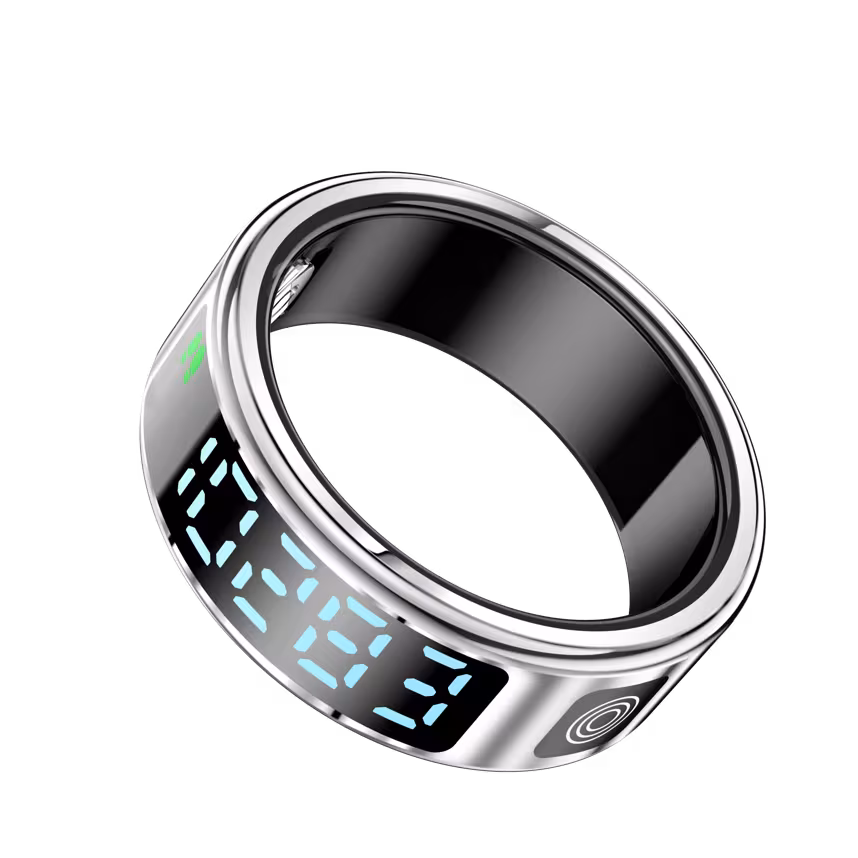 felixx Display SmartRing SR21D - Silber Gr&ouml;&szlig;e #12 (67,2mm)