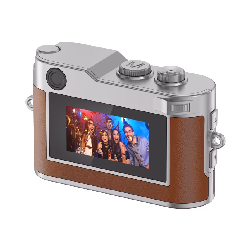 Rollei Mini Digitalkamera braun