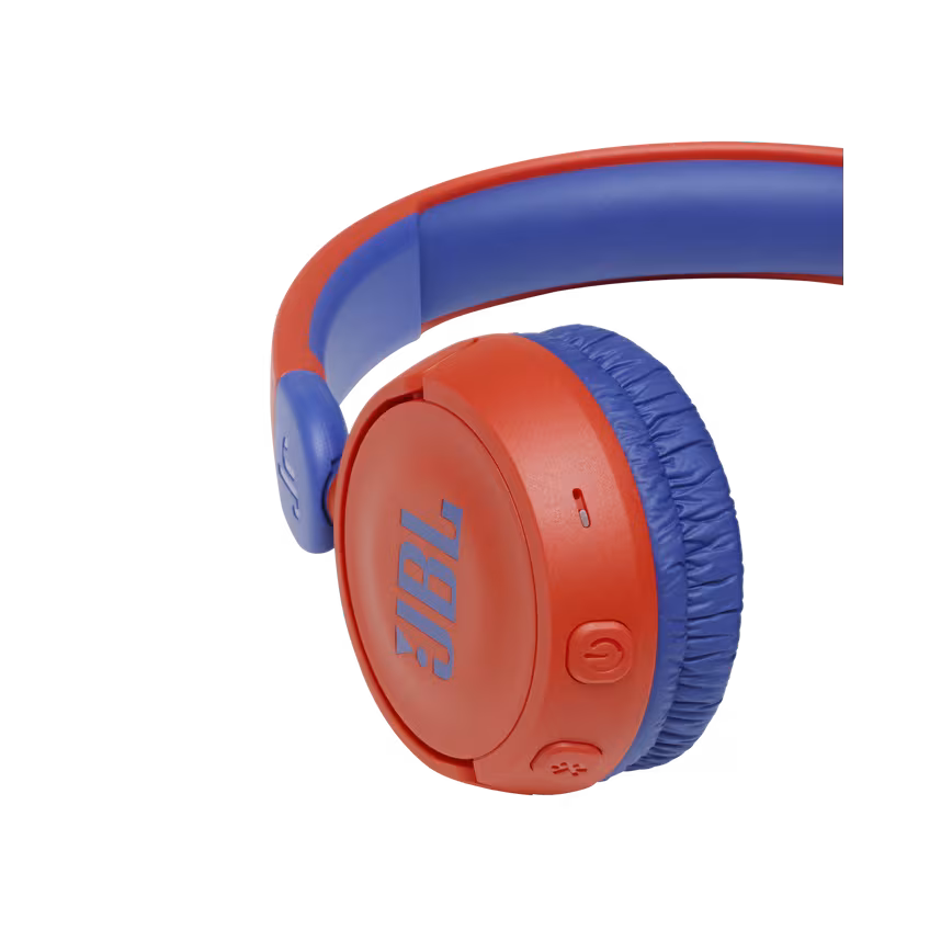 JBL JR310BT Wireless On-Ear Kopfhörer für Kinder <85dB rot