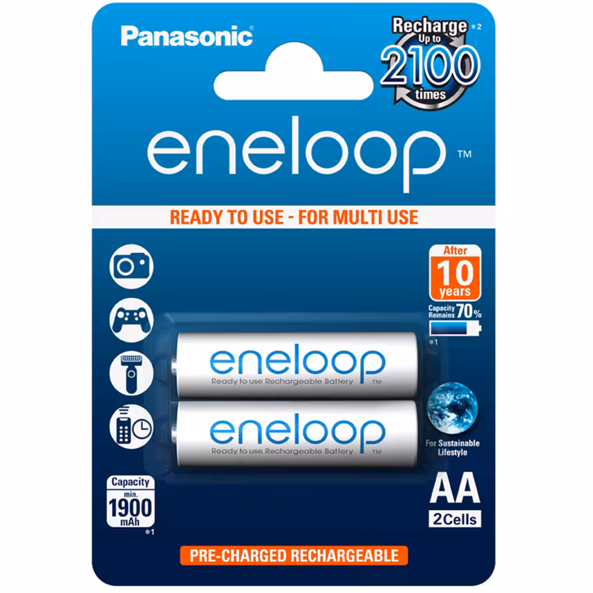 eneloop AA 1900mAh 2er Blister